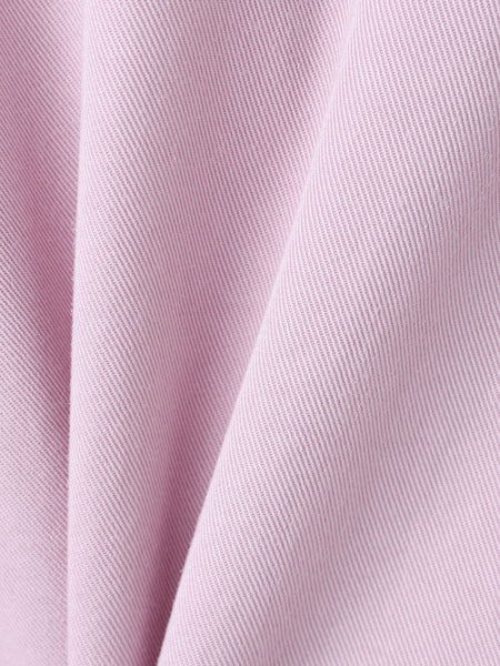 ボウタイ付きデニムシャツ≪洗濯機で洗える≫