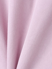 ボウタイ付きデニムシャツ≪洗濯機で洗える≫