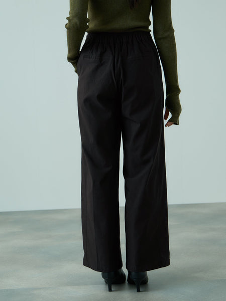 HAKIYASEブラッシュバックワイドパンツ≪手洗い可能≫