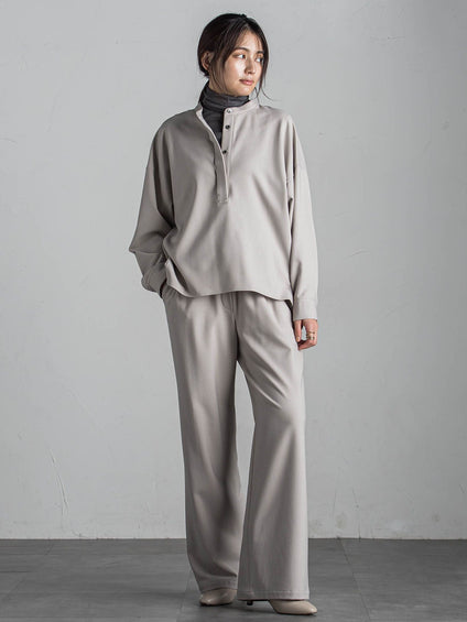 【新色追加】サーモサキソニーバックタックスキッパーブラウス≪洗濯機で洗える≫