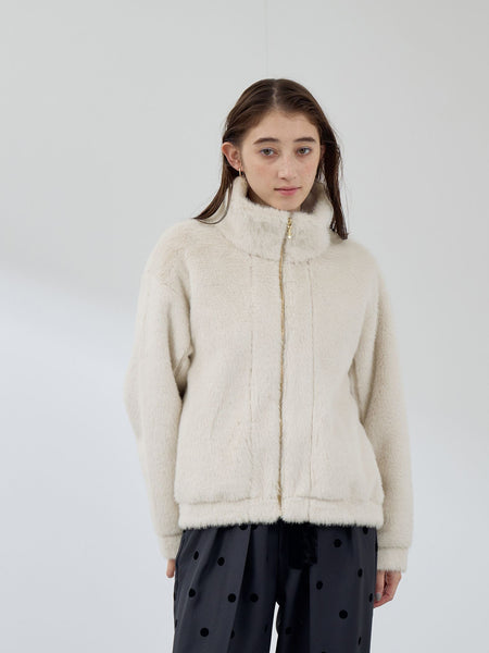 フェイクファームートンブルゾン