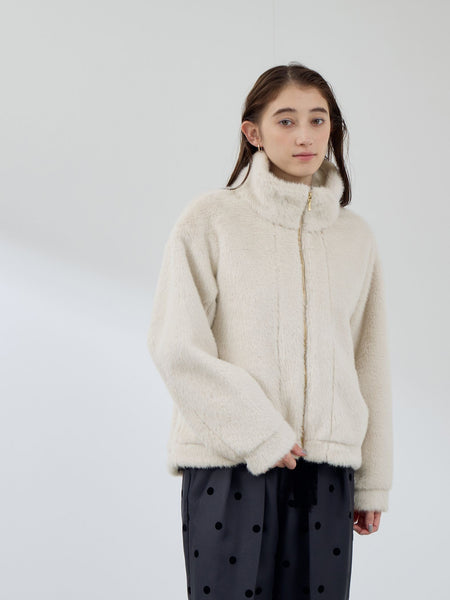 フェイクファームートンブルゾン