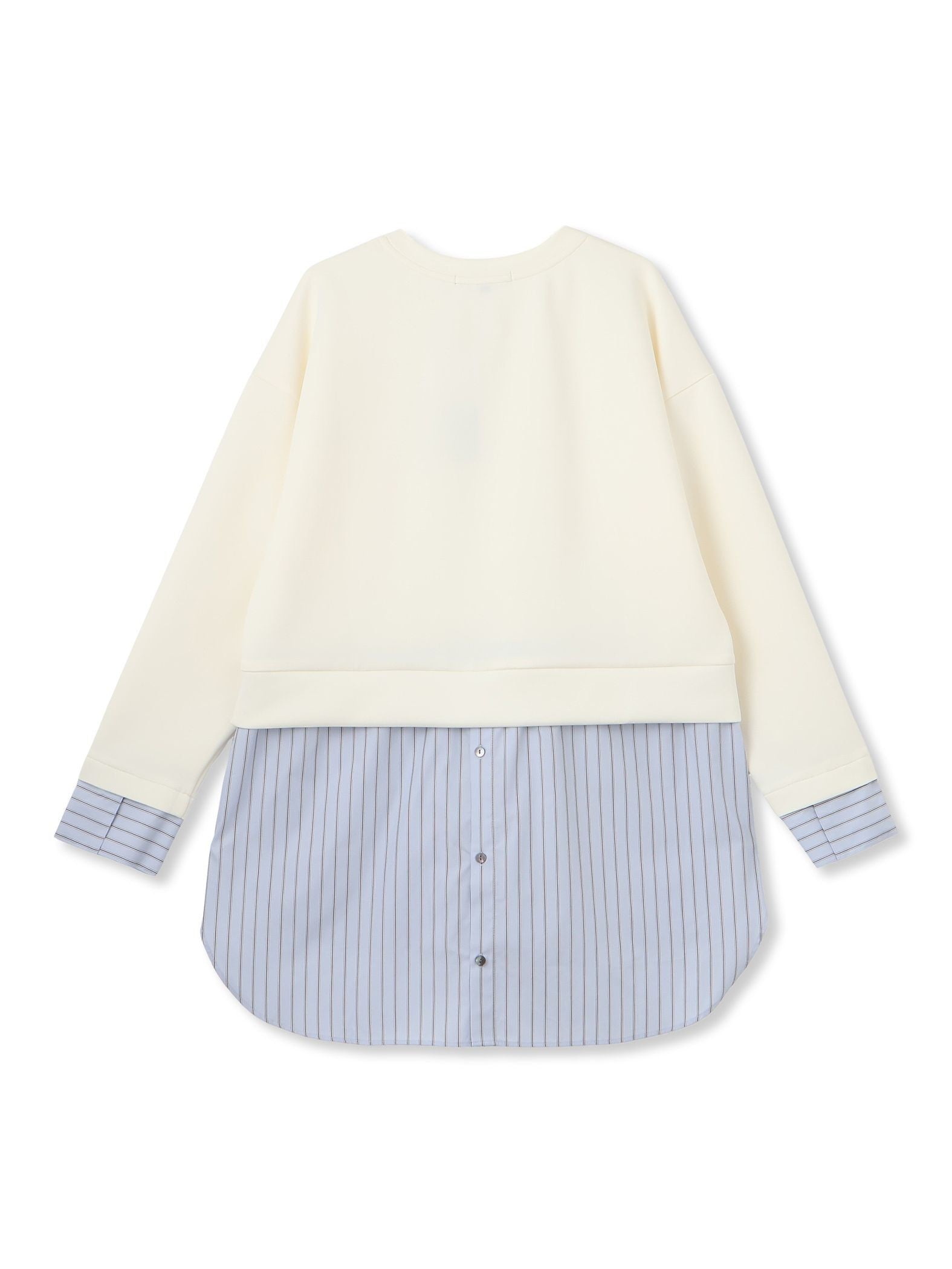 【一部店舗限定販売】ダンボール×ストライプドッキングトップス