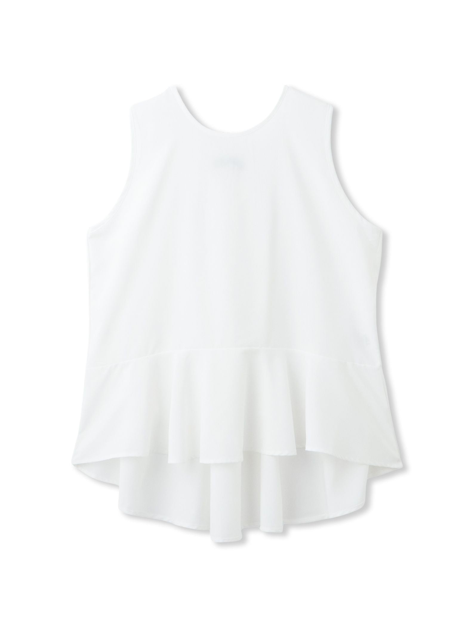 サイドスリットニット×ペプラムヘムインナーSET