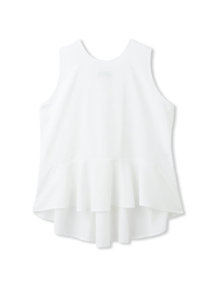 サイドスリットニット×ペプラムヘムインナーSET