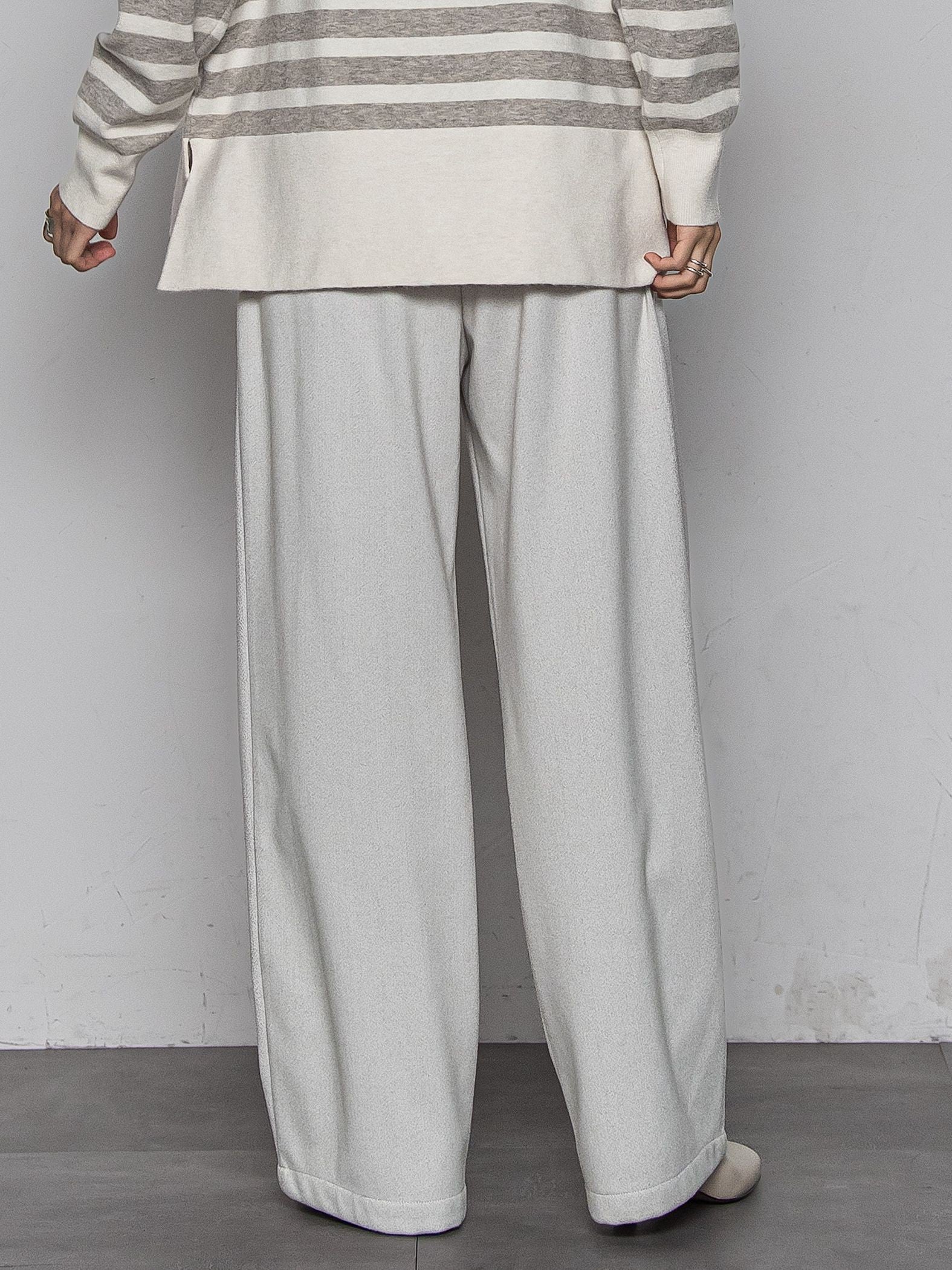 【楽・美・軽】イージーワイドパンツ≪手洗い可能≫