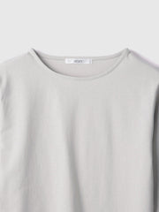 【シーズンレス】袖刺繍コットンプルオーバー