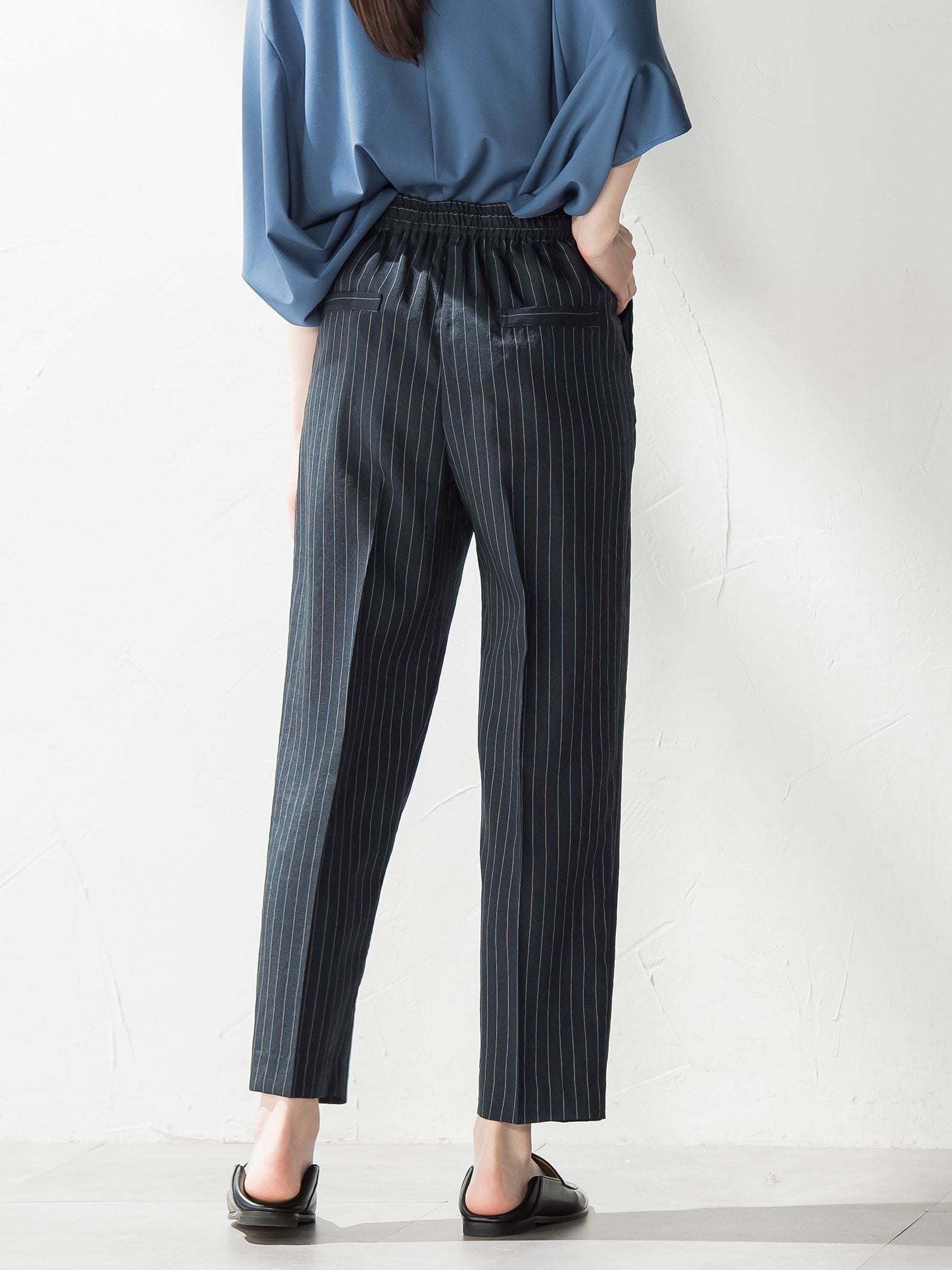 【WEB限定】タンブラーブッチャーテーパードパンツ≪手洗い可能≫