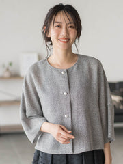 ラメッシュブラウス