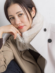 【WEB限定】【THROW/スロー】Eco Fur Neck Warmer