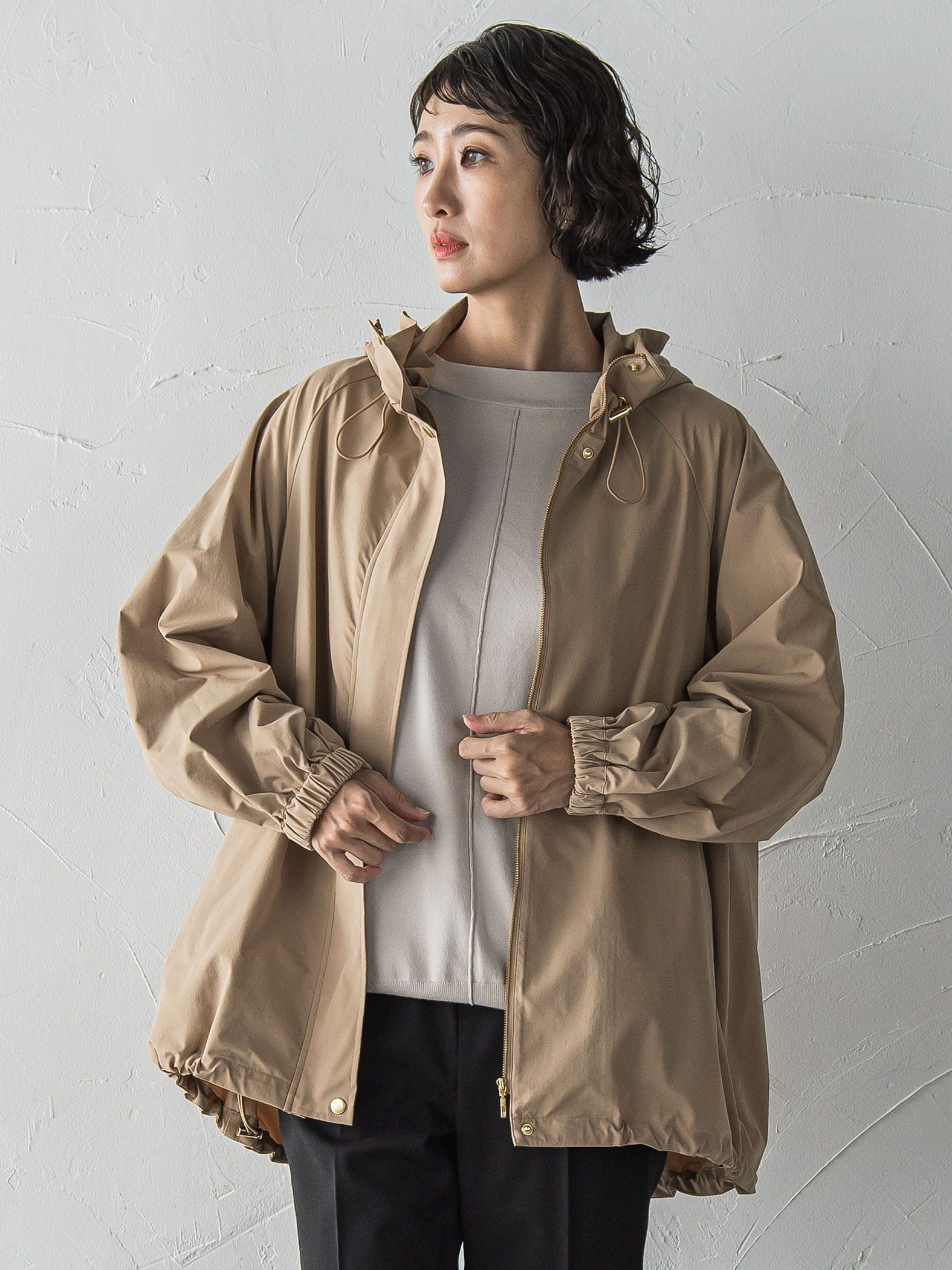 【WEB限定】”シルエット自在な毎日着たくなる”マウンテンパーカー