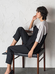 【WEB限定】マルーデデニムテーパードパンツ