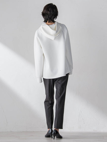 ストレッチダンボールジップパーカー