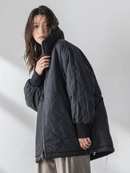 中綿リバーシブルコート≪手洗い可能≫