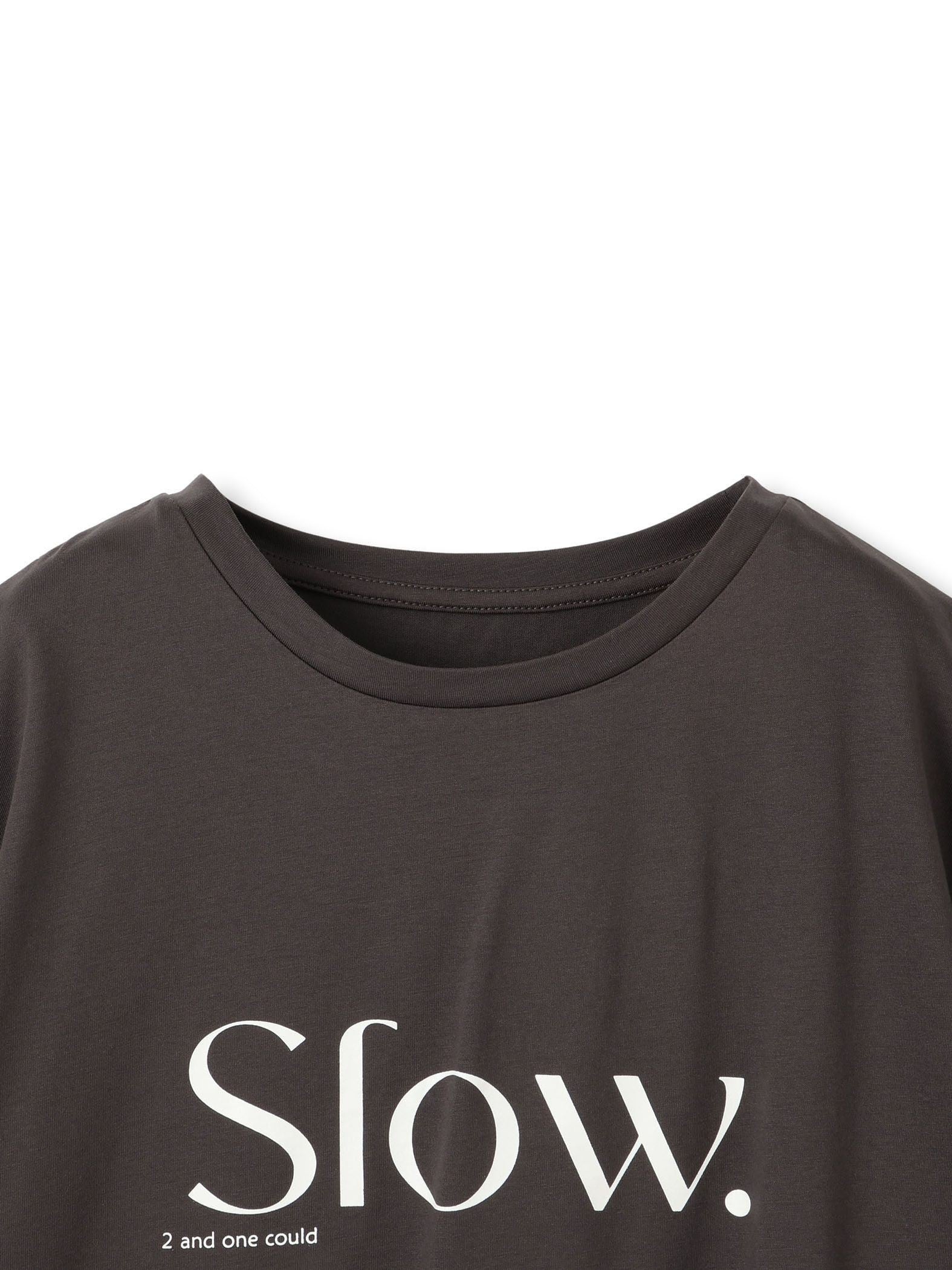 ドライタッチコットンロゴTシャツ≪洗濯機で洗える≫