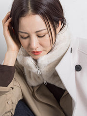 【WEB限定】【THROW/スロー】Eco Fur Neck Warmer