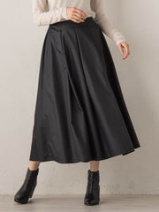 タフタタックスカート≪洗濯機で洗える≫