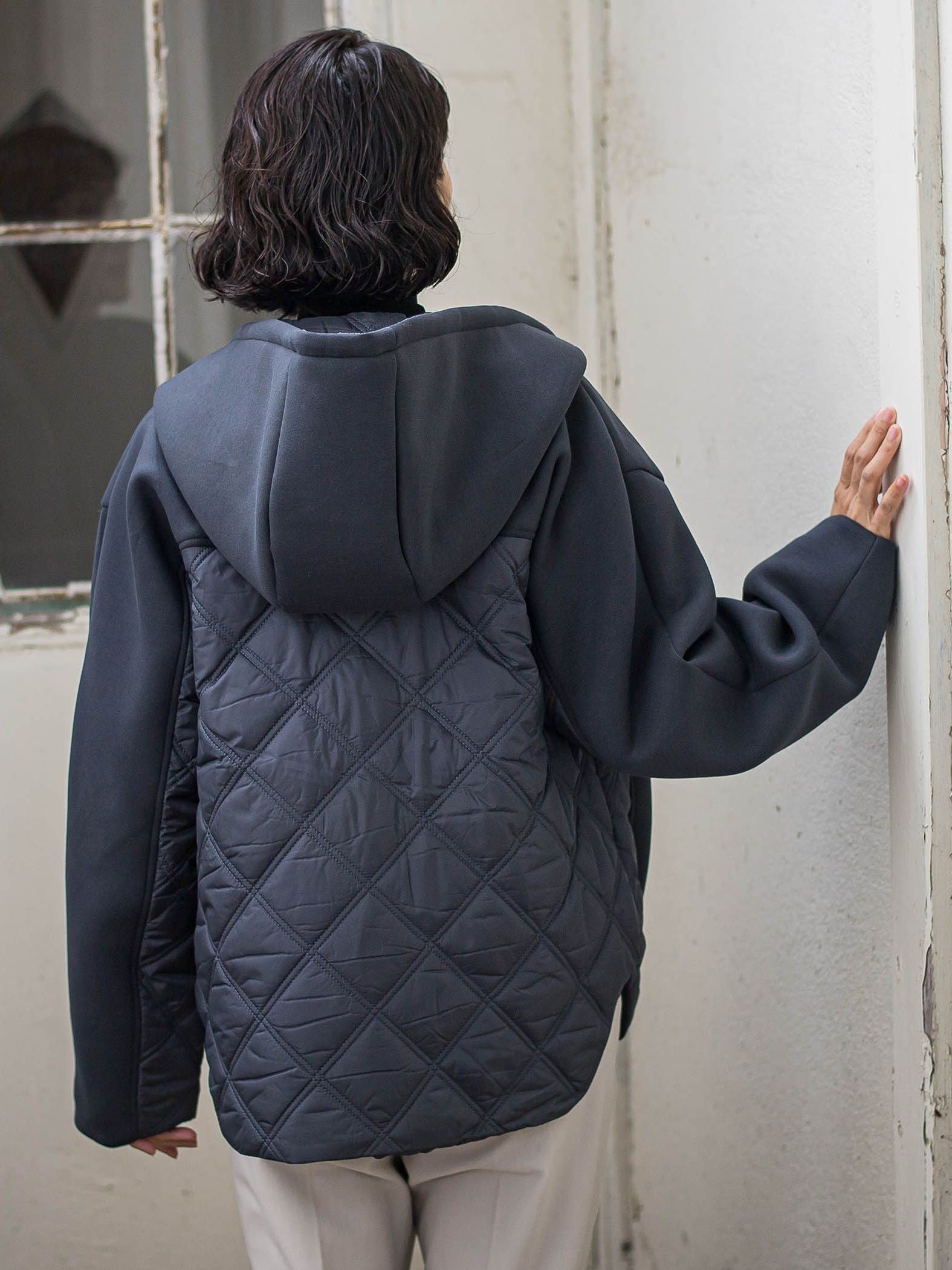 【biyori】ダンボールキルトブルゾン