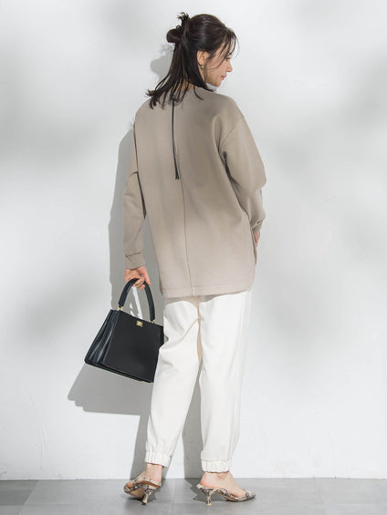 【WEB限定】美フォルムデイリープルオーバー≪洗濯機で洗える/11号あり≫