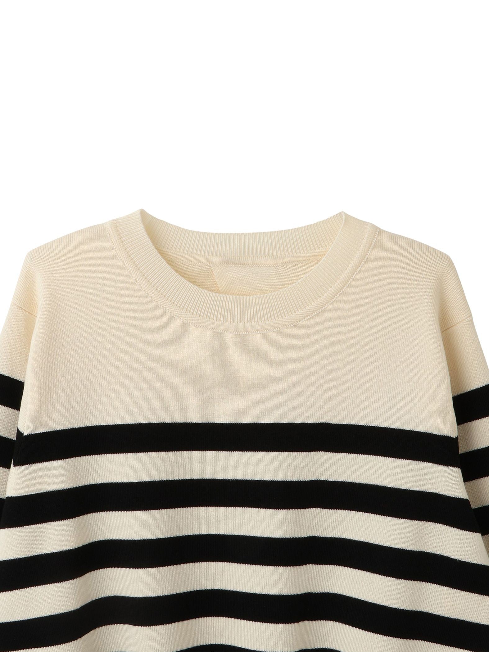 サイドスリットニット×ペプラムヘムインナーSET