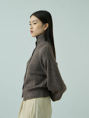 メニボタン2WAYネックニット≪手洗い可能≫