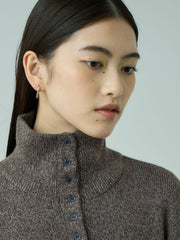 メニボタン2WAYネックニット≪手洗い可能≫