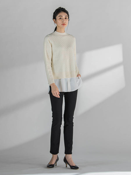 ケーブルニット