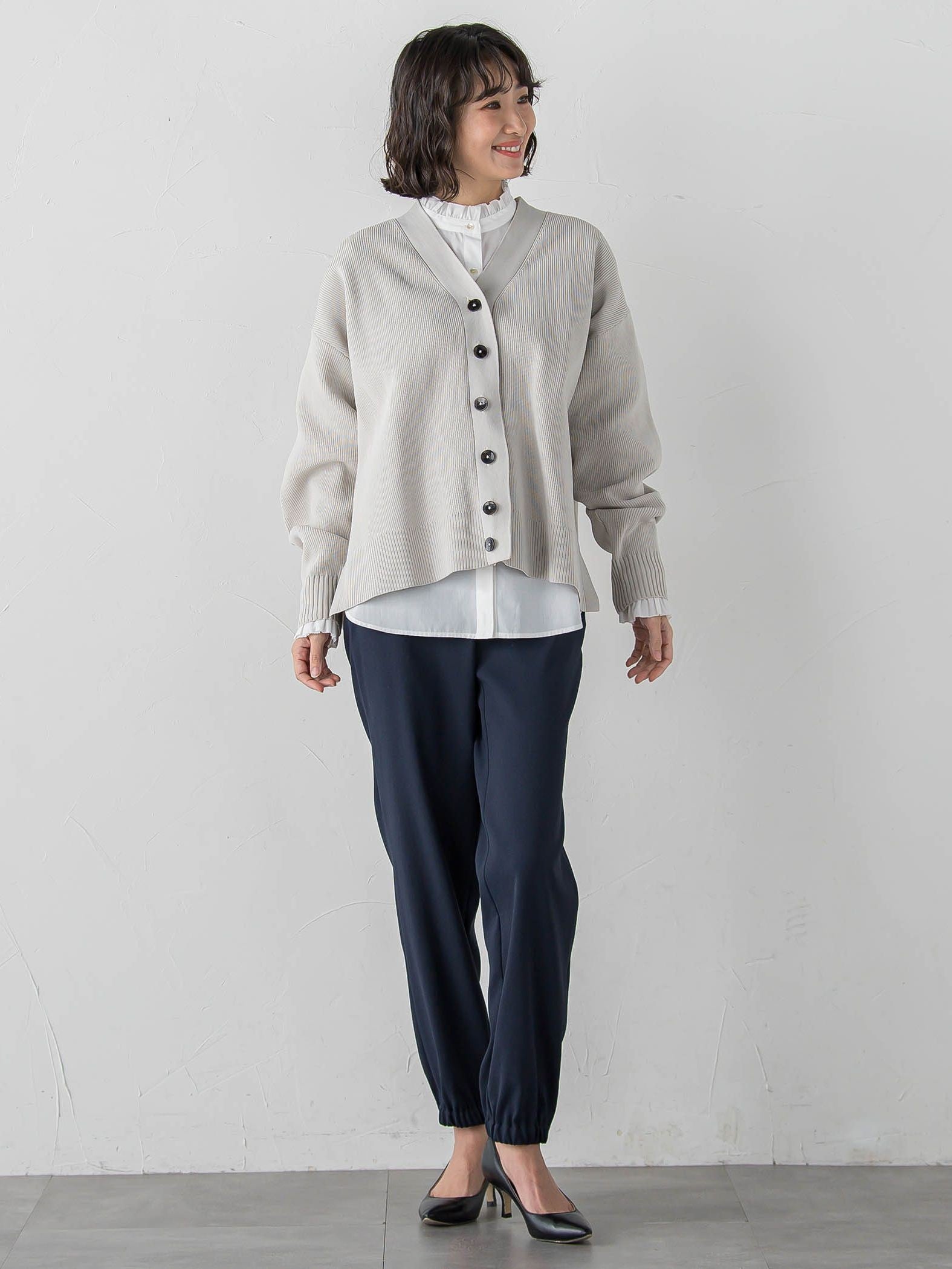 【大きいサイズ/WEB限定カラーあり】スポンディッシュニットカーディガン