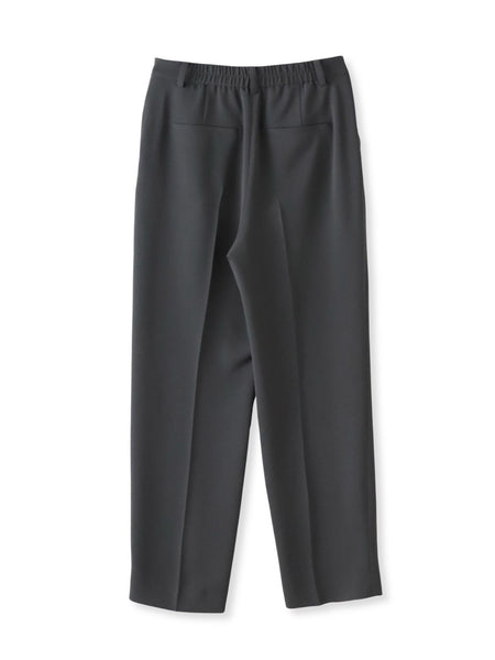 【大きいサイズ】ハイストレッチカルゼストレートパンツ
