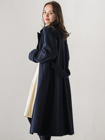 テーラードカラーコート