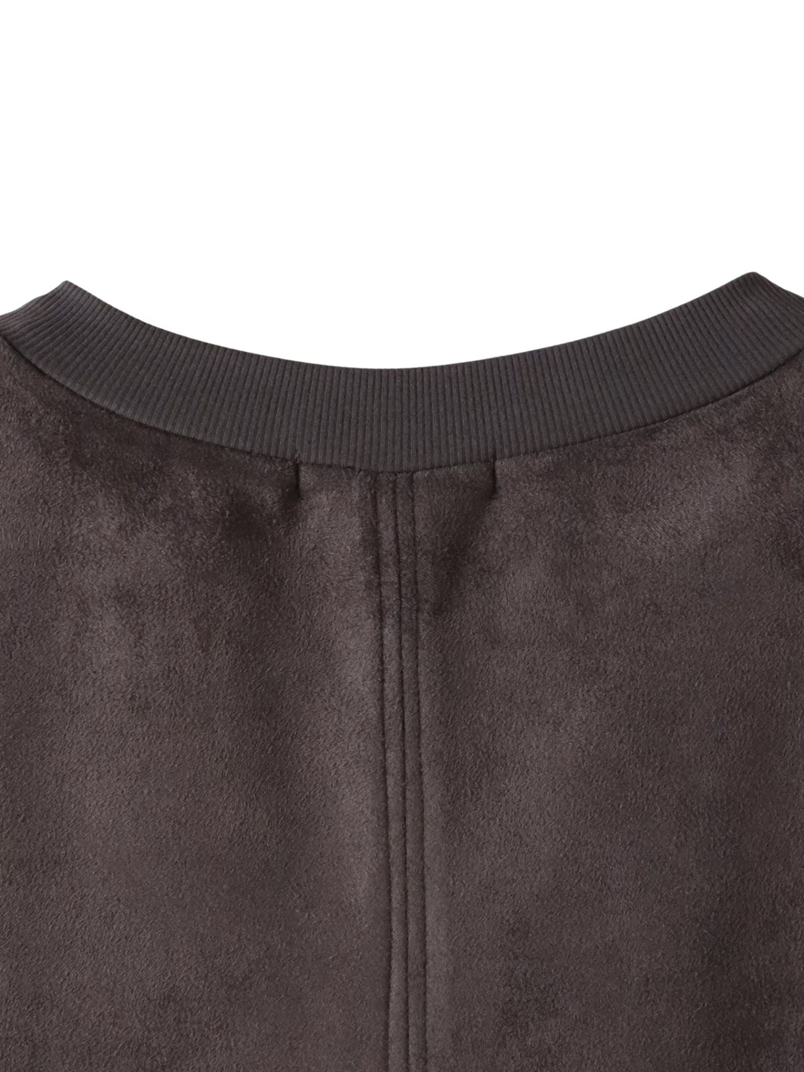 【WEB限定】フェイクスエードプルオーバー≪セットアップ対応/洗える≫