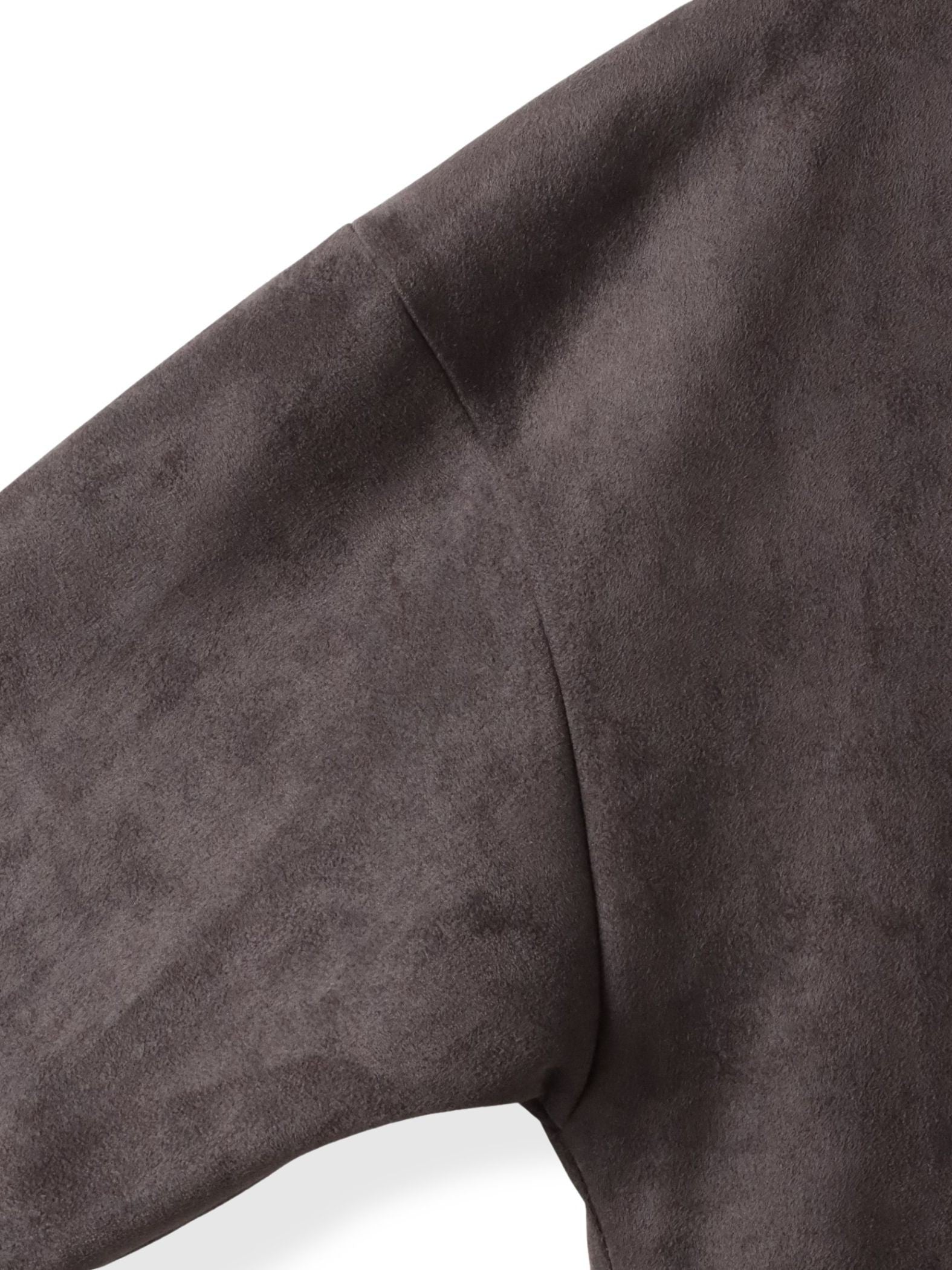 【WEB限定】フェイクスエードプルオーバー≪セットアップ対応/洗える≫