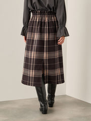 ブラッシュバックストレッチイージースカート≪洗濯機で洗える≫