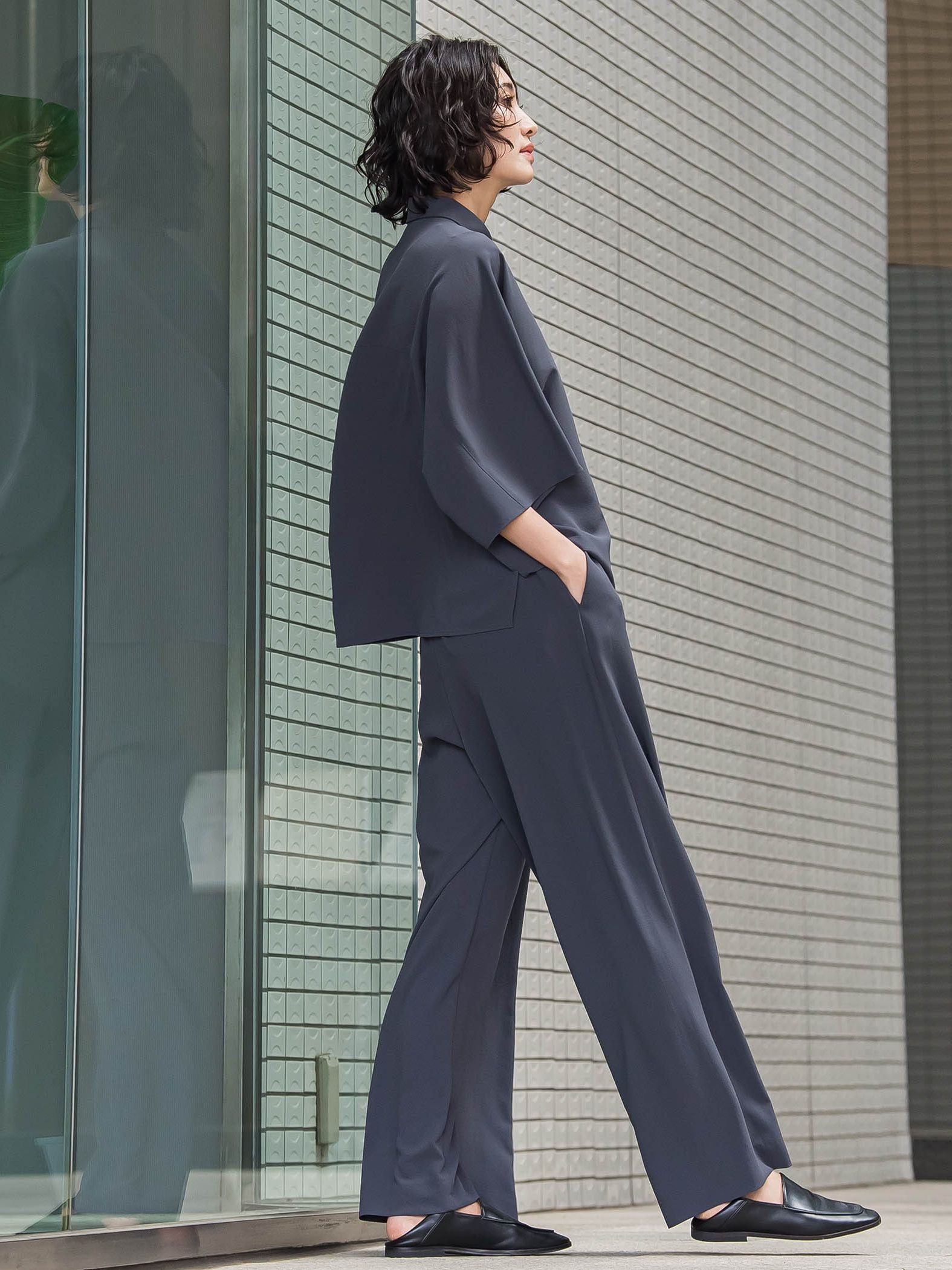 キレリシャツブラウス≪洗濯機で洗える≫