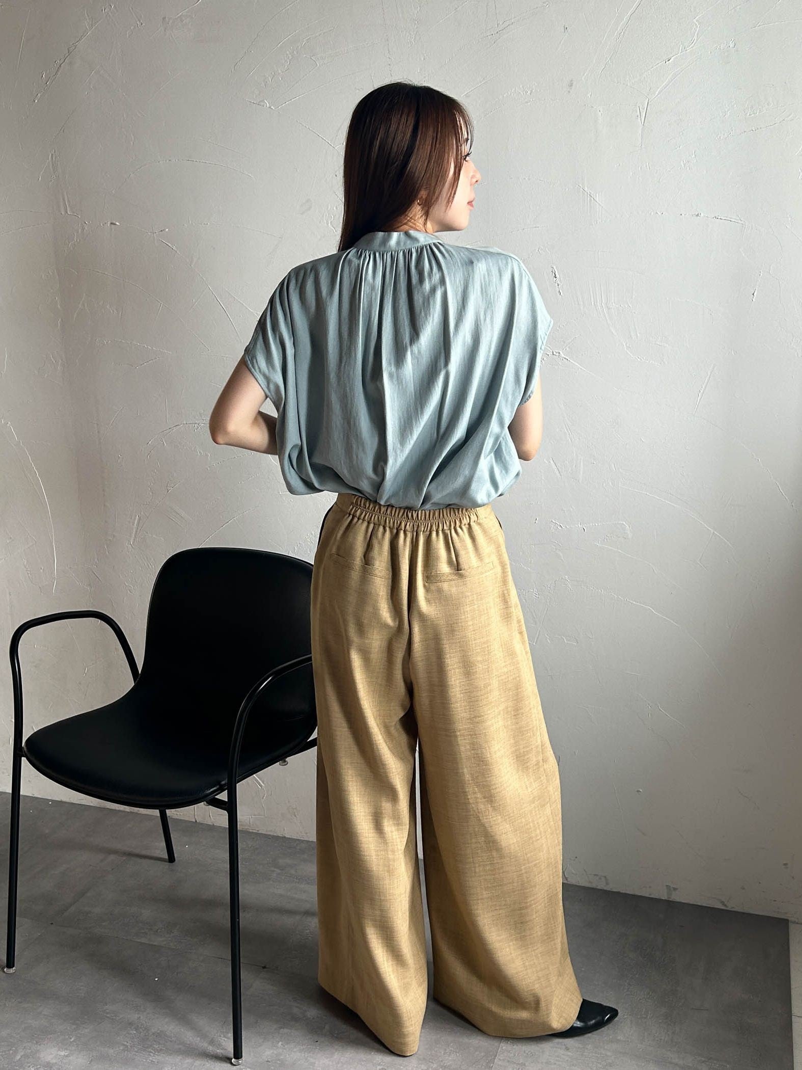 【WEB限定】TRスバンブラウス≪手洗い可能≫