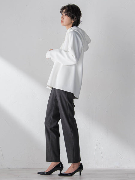 【大きいサイズ】ストレッチダンボールジップパーカー