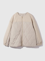 ダイヤキルティングダンボールブルゾン
