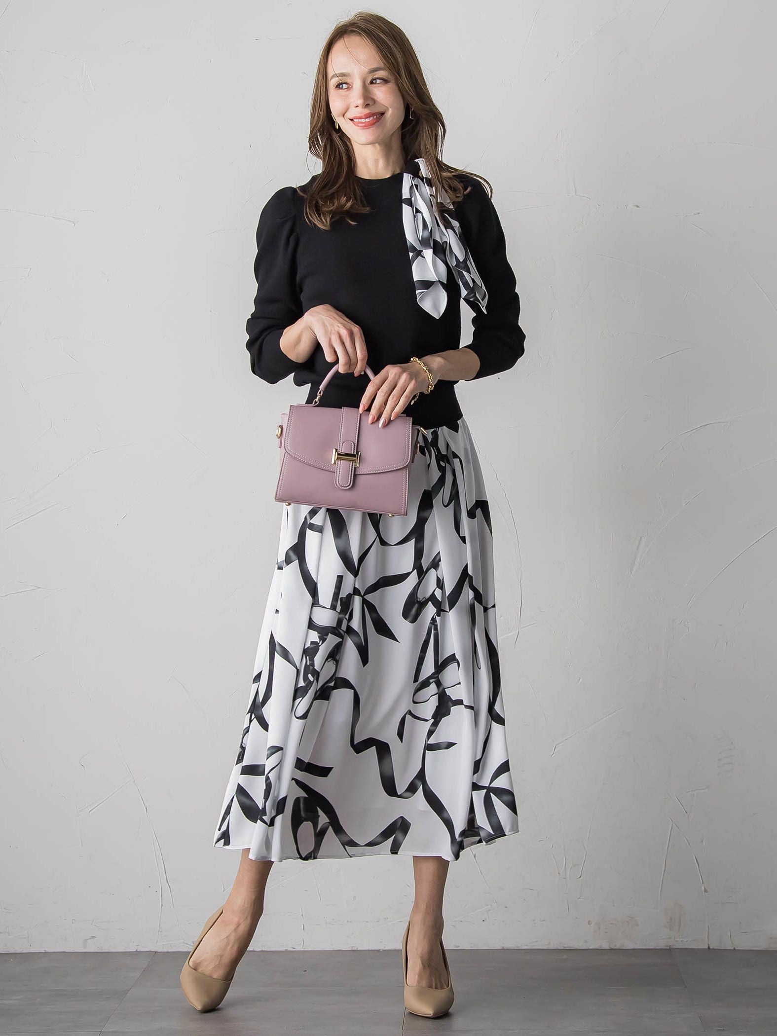 トゥシューズスカート