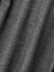 ツィード調ハウンドトゥースノーカラーコート≪手洗い可能≫