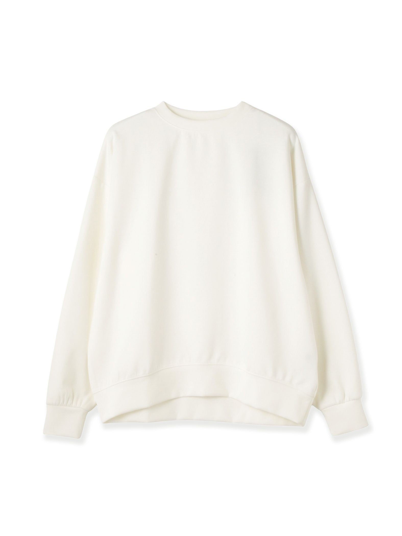 オーバーサイズダブルフェイスプルオーバー