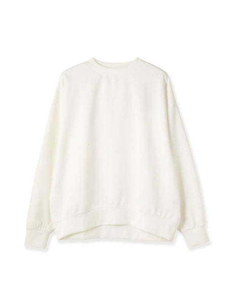 オーバーサイズダブルフェイスプルオーバー