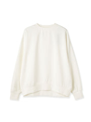 オーバーサイズダブルフェイスプルオーバー