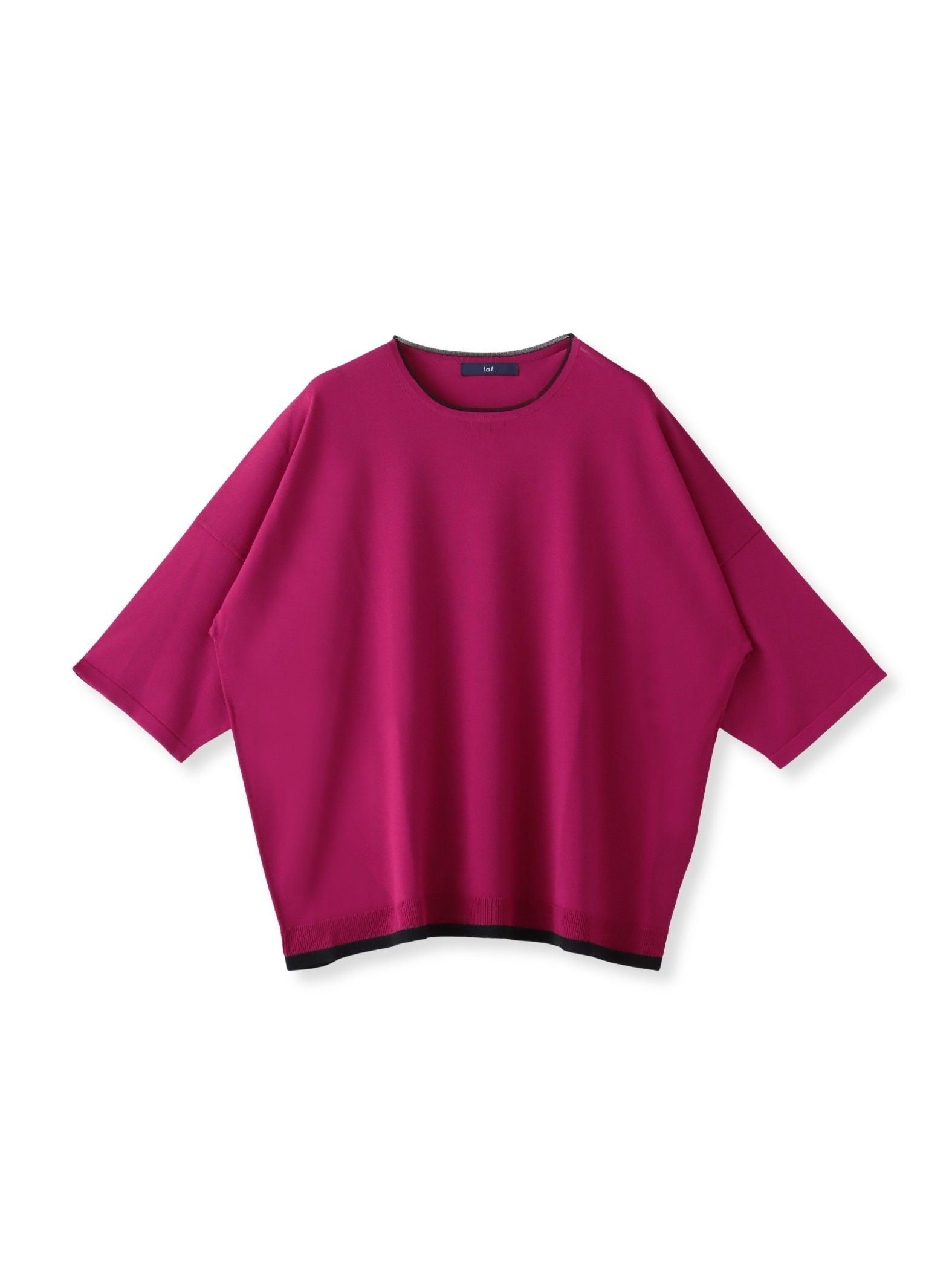 【大きいサイズ】ゆるTシャツニット