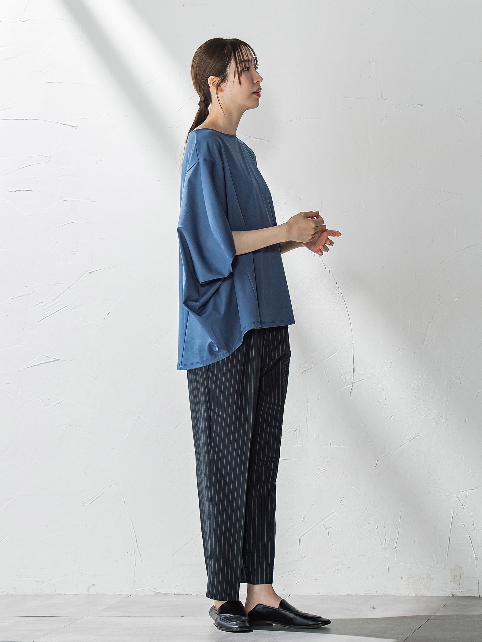 【WEB限定】タンブラーブッチャーテーパードパンツ≪手洗い可能≫