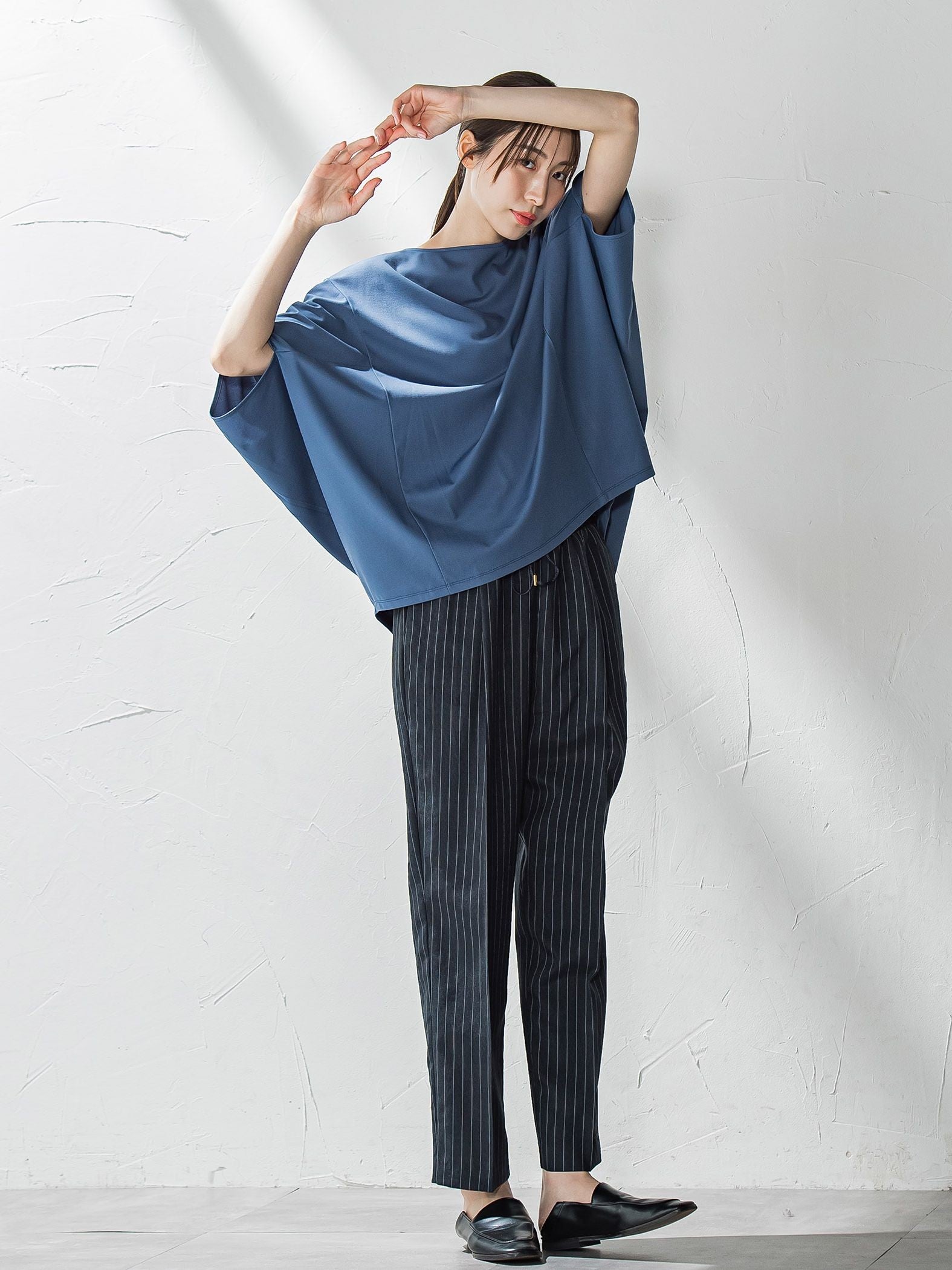 【WEB限定】タンブラーブッチャーテーパードパンツ≪手洗い可能≫