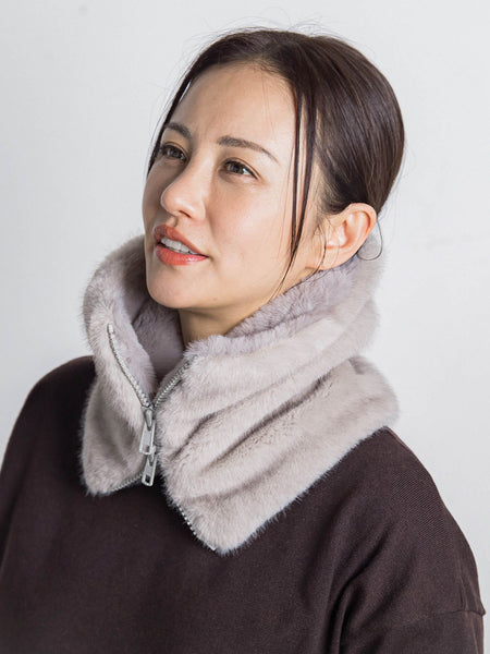 【WEB限定】【THROW/スロー】Eco Fur Neck Warmer