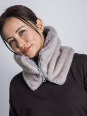 【WEB限定】【THROW/スロー】Eco Fur Neck Warmer