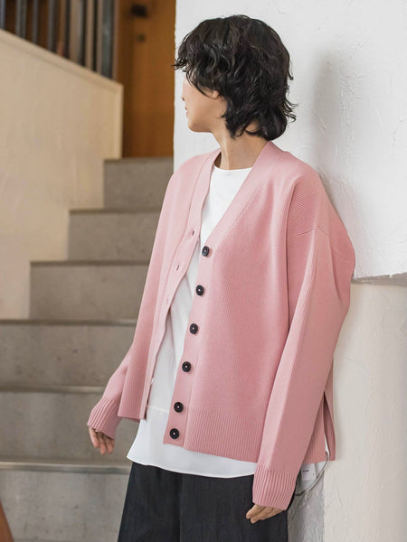 【大きいサイズ/WEB限定カラーあり】スポンディッシュニットカーディガン