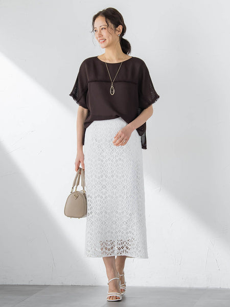 14SS CARVEN メッシュブラウス Women's Tops & Shirts | Carven