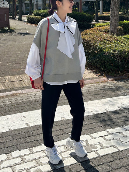 【WEB限定】ラメニットプルオーバー≪手洗い可能≫